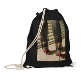 Red Bottom Girl Drawstring Dust Bag Cotton Handbag Storage